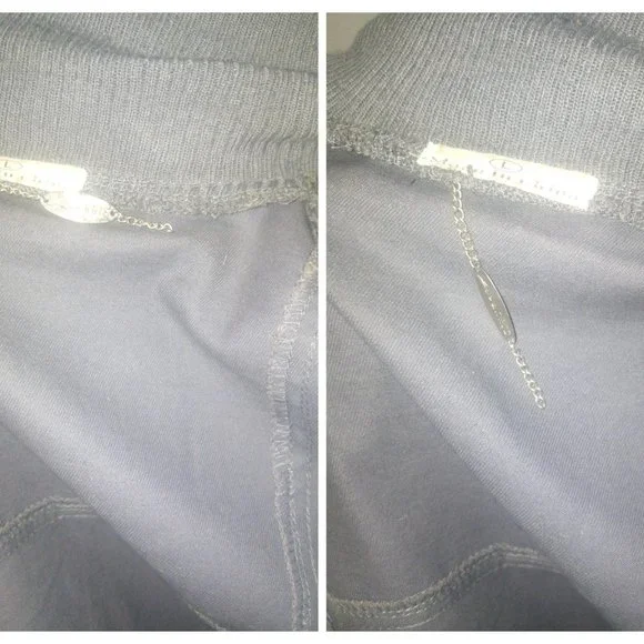 Ali & Kris Convertible Cropped Gray Jacket Sz L - Picture 11 of 15